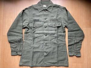  the US armed forces the truth thing OG-107 utility shirt 14*1/2×31