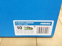 23SS HOKA HUAKA ORIGINS EVENING PRIMROSE / DIVA BLUE ホカオネオネ フアカ オリジンズ1134452-epdb　size.10 28cm ATMOS_画像8