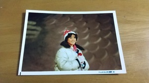 岡田有希子　生写真　札幌雪祭り　用紙サイズ約8cm×11.5cm　②