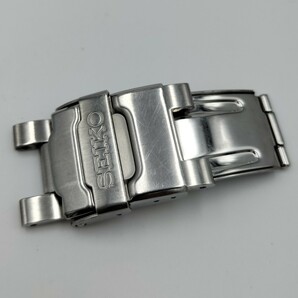 【中古品】腕時計 部品 SEIKO クロノグラフ 7T62-0CV0 バックル 中留め クラスプ 尾錠 ベルト バンド ストラップ
