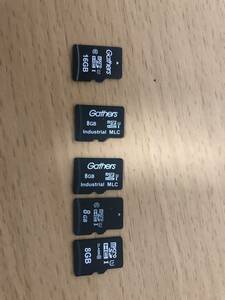 microSDカード16GB 1枚 8GB 4枚セット