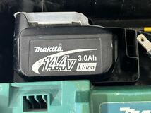 【M-126】 マキタ makita 充電式インパクトドライバ TD133DRFXB 14.4vリチウムイオンバッテリー２個付属 ケース_画像5