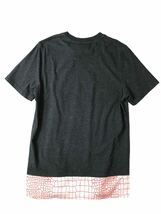 (D) KRISVANASSCHE クリスヴァンアッシュ ドッキング 半袖Tシャツ M グレー 送料250円_画像4