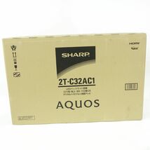 101【未開封】SHARP/シャープ AQUOS/アクオス 32インチ デジタルハイビジョン液晶テレビ 2T-C32AC1_画像1