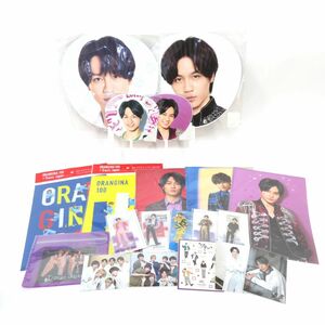 030 【未開封】Travis Japan 松田元太 グッズ アクリルスタンド うちわ フォトセット 等 まとめ セット