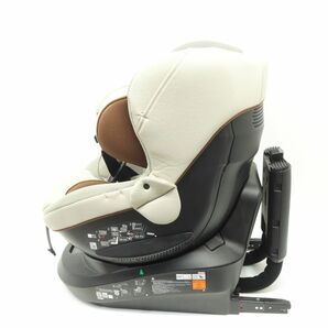 107 AIKEBEBE/エールベベ チャイルドシート クルットR BF142 ブリアンベージュ 〜17kg ISOFIX式 ※中古の画像2