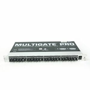 095 BEHRINGER ベリンガー MULTIGATE PRO XR4400 エフェクター コンプレッサー 本体のみ ※現状品