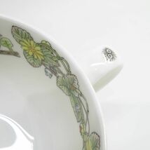 107【未使用】Noritake ノリタケ となりのトトロ スペシャルコレクション ミルクティーカップ&ソーサー へびいちご編_画像7