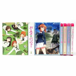 020s Blu-ray ガールズ＆パンツァー 1〜6 収納BOX付き / 劇場版 / 最終章 1〜3 / これが本当のアンツィオ戦です! セット ※中古