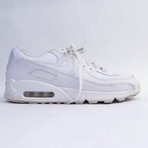 153s NIKE ナイキ AIR MAX 90 LTR エアマックス レザー CZ5594-100 US10 28cm 箱無し ※中古_画像4