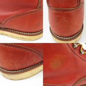 156 REDWING レッドウィング 2907 ラインマン ワークブーツ US8.5D 26.5cm 箱無し ※中古の画像8