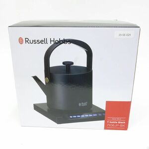 106【未使用】Russell Hobbs ラッセルホブス Tケトル 電気ケトル 7106JP-BK ブラック