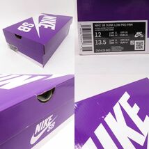 153s NIKE ナイキ SB DUNK LOW PRO PREMIUM ダンク ロー プロ プレミアム DV5429-600 US12 30cm 箱有 ※中古_画像9