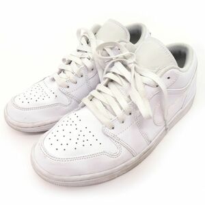 153s NIKE ナイキ AIR JORDAN 1 LOW エアジョーダン ロー 553558-136 US7 25cm 箱無し ※中古