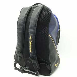 117 MizunoPro/ミズノプロ リュックサック 40L ネイビー バックパック 野球 アウトドア ※中古の画像2