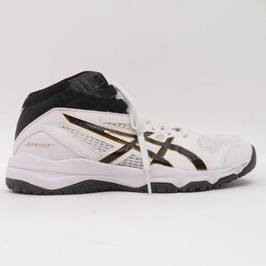 155 asics アシックス DUNKSHOT MB 9 ダンクショット ジュニア バスケットシューズ 1064A006 子供用 US6 24.5cm 箱無し ※中古の画像4