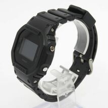 160s CASIO カシオ G-SHOCK ソリッドカラーズ DW-5600UBB-1JF クオーツ 腕時計 ※中古_画像3