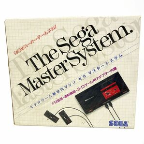 043 SEGA セガ・マスターシステム 本体 アンテナ整合器・RFオートスイッチボックス・取説欠品 ※ジャンクの画像1