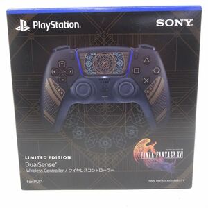 052【未使用】SONY ソニー PS5 DualSense ワイヤレスコントローラー ファイナルファンタジー16 リミテッドエディション CFIJ-15500