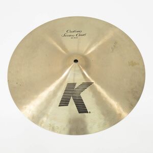 095 K.Zildjian ジルジャン Custom Session Crash クラッシュ シンバル 16" 本体のみ ※現状品