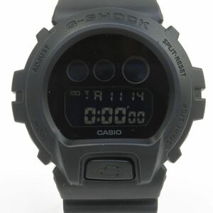 160s CASIO カシオ G-SHOCK DW-6900BBA-1JF クオーツ 腕時計 ※中古