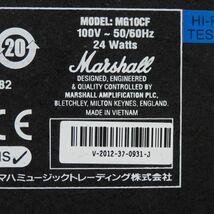 093s☆Marshall マーシャル MG10CF ギター用 アンプ コンボアンプ ※中古_画像7