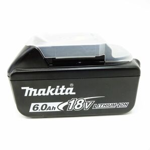 104 【未使用】makita マキタ 6.0Ah 18V リチウムイオンバッテリ BL1860Bの画像1