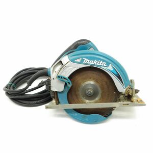 104 makita/マキタ 165mmマルノコ 5637BA 切込57mm 電動工具 丸鋸 ※中古