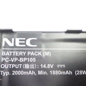 新入荷 NEC LAVIE HZ750 HZ650CAS HZ550DABなど用 純正バッテリー PC-VP-BP105 14.8V 28Wh 未テストジャンク品の画像3