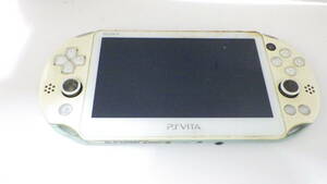 新入荷　SONY PSVITA　PCH-2000　ライトブルー/ホワイト　通電可　中古ジャンク品