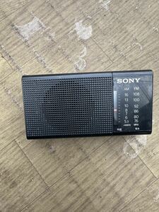 SONY Sony handy portable radio ICF-P36 : FM/AM/ wide FM correspondence width put type black radio-cassette {ICF-P36}