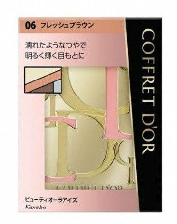 コフレドール COFFRET D'OR ビューティオーラアイズ06 アイシャドウ フレッシュブラウン