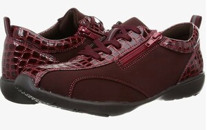  new goods [LAULAU] lady's casual shoes super light weight walking shoes wine 24cm