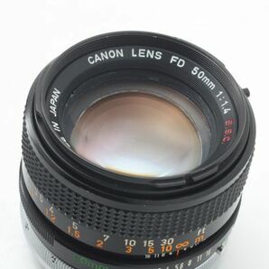 キャノン CANON LENS FD 50mm 1.4 S.S.C. 完動品 #78の画像7