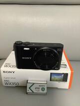 Sony ソニー　デジタルカメラ　サイバーショット DSC-WX350/B （ブラック）ジャンク扱い　箱等付属品あり_画像1