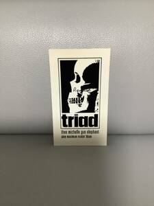 ミッシェルガンエレファント　特典ステッカー　TRIAD