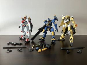 バンダイ HG 境界線線 3体セット メイレス ケンブ ジョウガン レイキ 組立済み 部分塗装