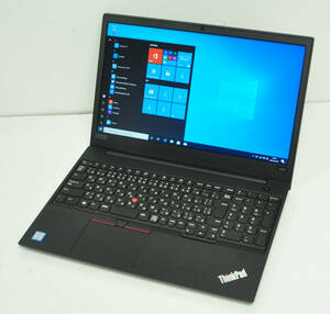 ★ 良品 上位モデル ThinkPad E590 ★ 第8世代 Corei3 8145U/ メモリ8GB/ SSD:256GB/ カメラ/ Wlan/ テンキー/ Office2019/ Win11.