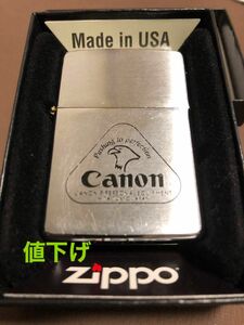 ビンテージZIPPO キヤノン　1982 インナー新品