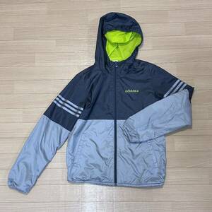 ☆adidas NEO　 ナイロンフードジャケット　Sサイズ AH7214☆