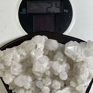クラスター水晶2.4kg 天然石 ヒマラヤ水晶の画像8