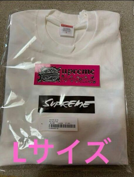 Supreme Futura Box Logo Tee White Lサイズ　白 Tシャツ 白 ホワイト