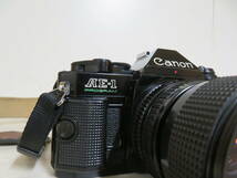 美品! Canon キヤノン AE-1 PROGRAM 一眼レフカメラ フィルム ブラック + レンズ FD 35-70mm 1:3.5-4.5 室内保管品 追加画像有り _画像2