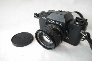 ☆ CONTAX コンタックス RTS フィルム一眼レフ Planar 1.4/50 T 中古 現状品 240307R6106