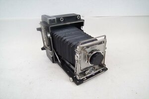 ☆ GRAFLEX グラフレックス Crown GRAPHIC 大判カメラ FUJINON・WS 1:6.3/150 シャッター切れOK 中古 240208T3439