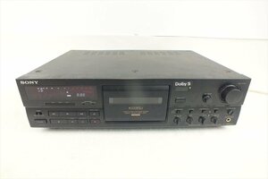 ☆ SONY ソニー TC-K222ESJ カセットデッキ 中古 現状品 240307A5227