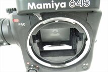 ☆ Mamiya マミヤ 645 PRO 中判カメラ MAMIYA-SEKOR C 1:2.8 80mm 中古 現状品 240308R7101_画像9