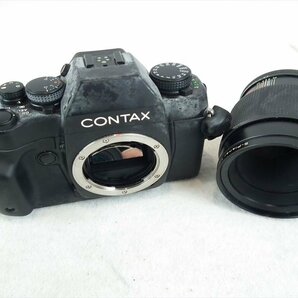 ☆ CONTAX コンタックス RX フィルム一眼レフ S-Planar 1:2.8 60mm 中古 現状品 240308R7105の画像9