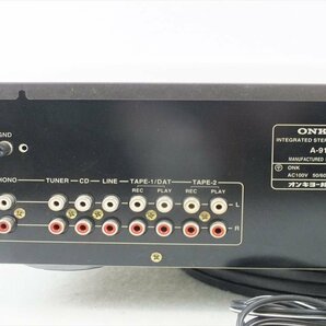 ☆ ONKYO オンキョー A-912 アンプ 音出し確認済 中古 240307A5034の画像8