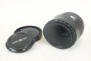 ☆ MINOLTA ミノルタ レンズ AF MACRO 50mm 1:2.8(32) 中古 現状品 240307A5195